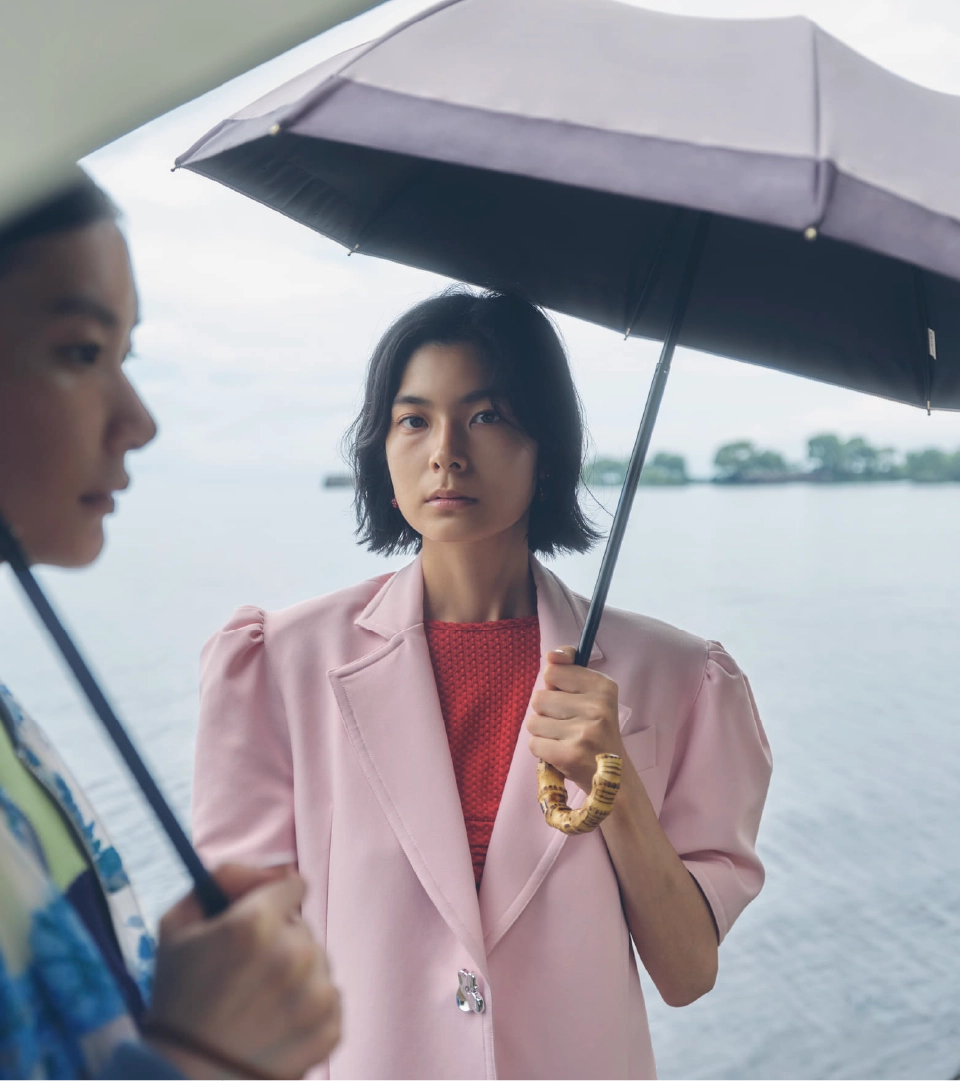 2段EASY 折りたたみ日傘