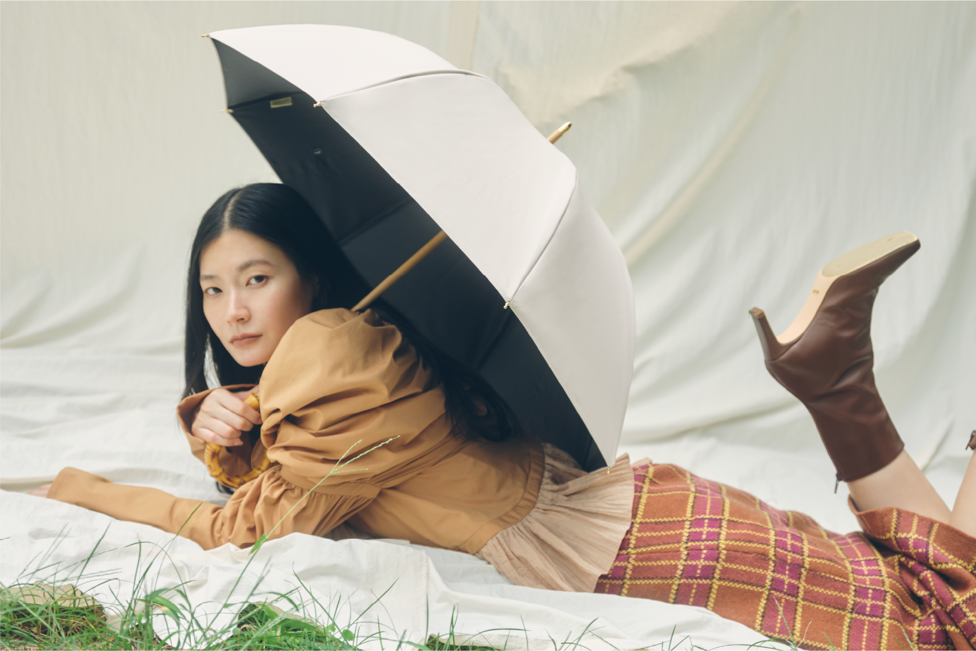 長傘S アイボリー