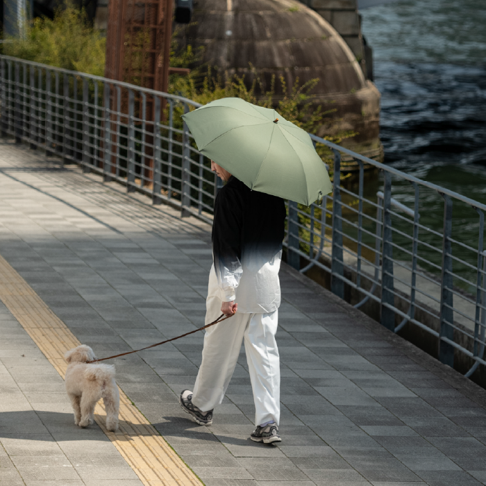 ペットを守るためにできること。「愛犬の散歩には日傘を」