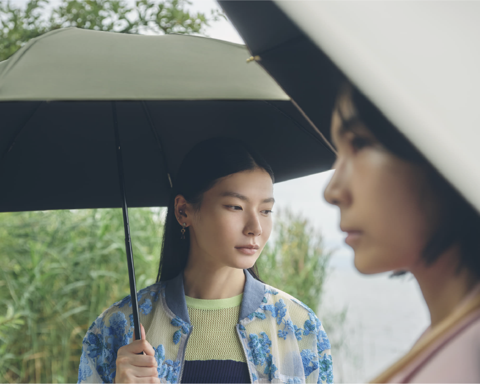 完全遮光日傘 折りたたみ日傘 長傘S