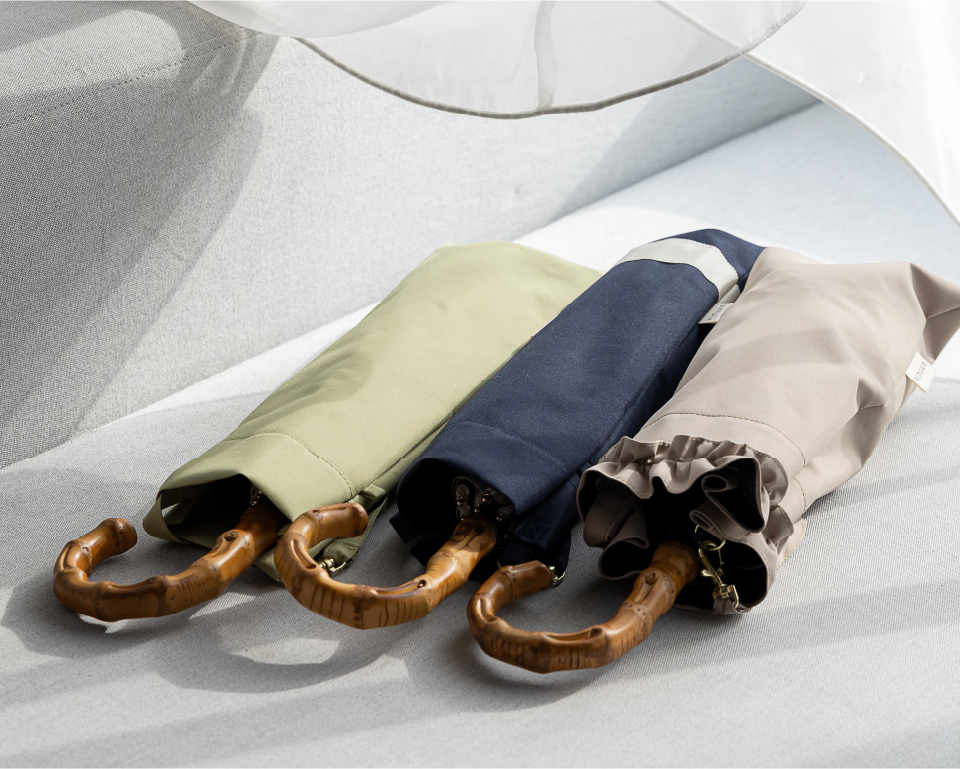 完全遮光日傘 折りたたみ日傘