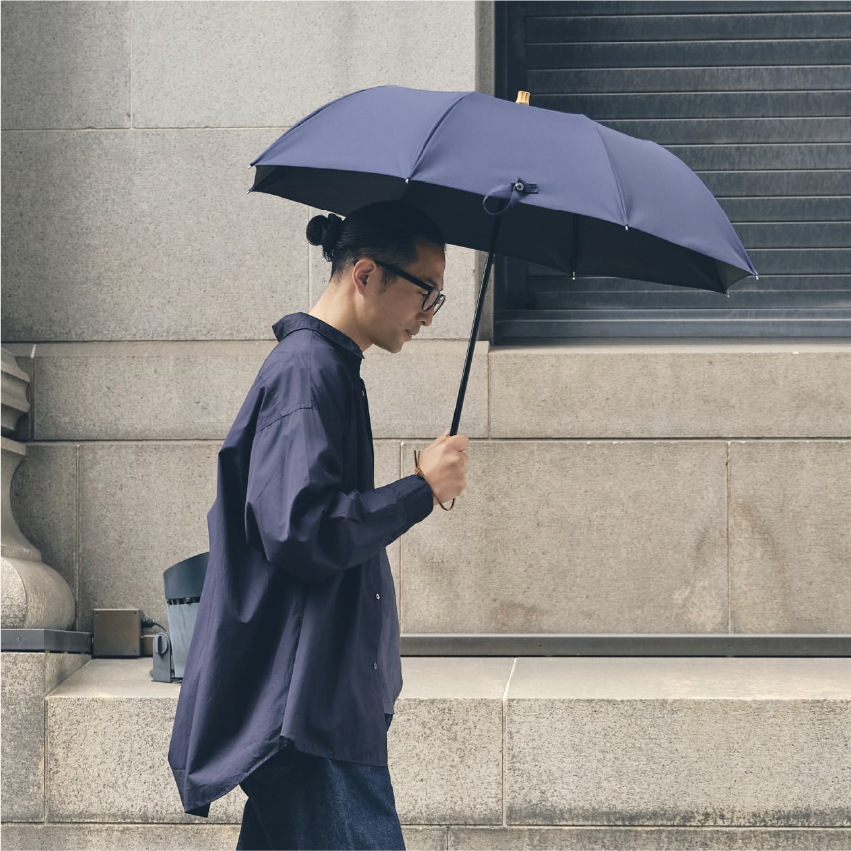 折りたたみ日傘 2段折EASYニュートラル