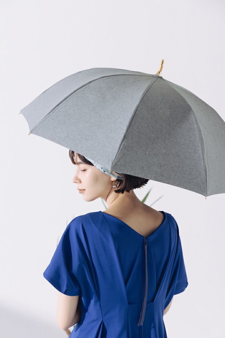 長傘 S(50㎝)/シャンブレー