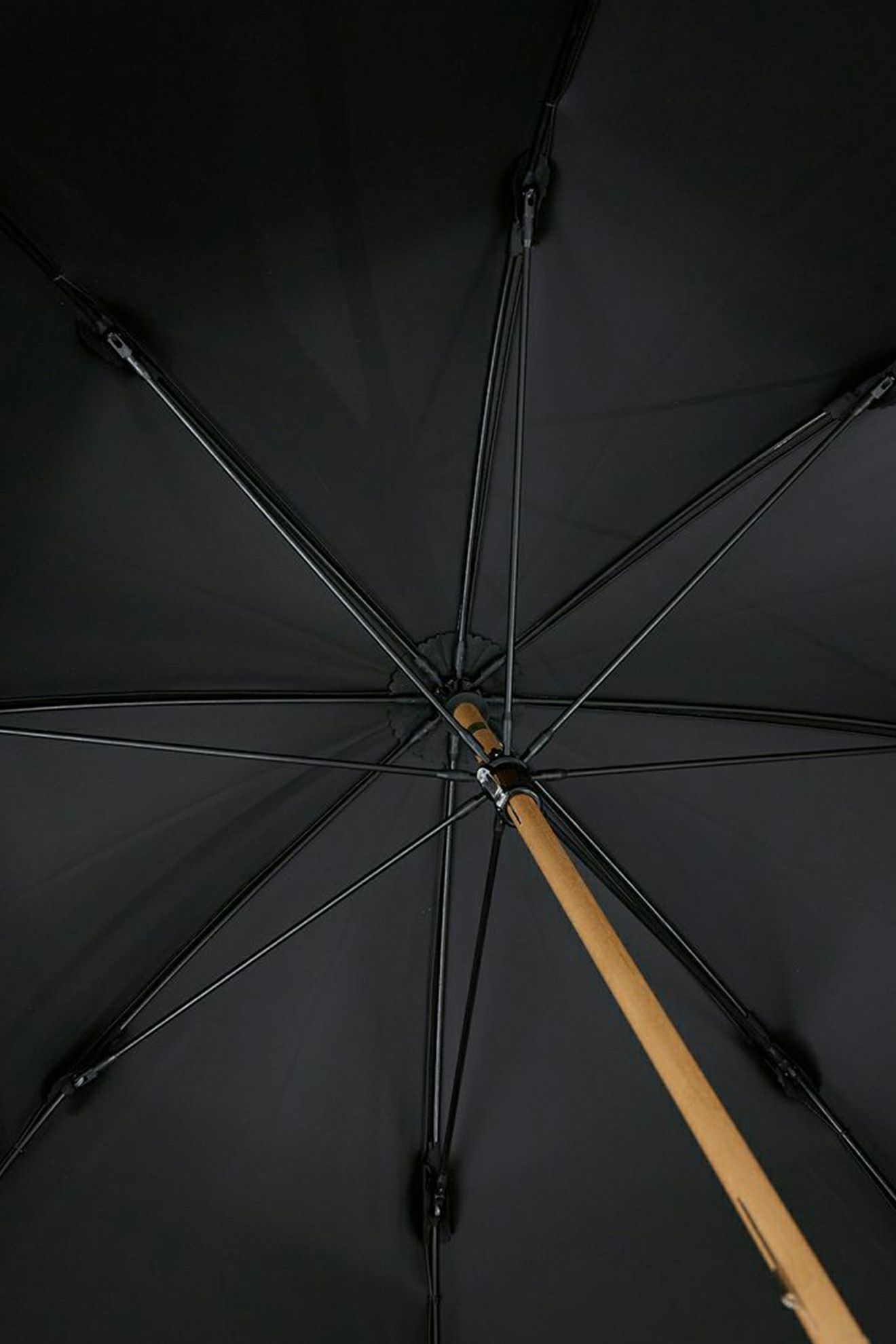 完全遮光100% 長傘 M/ストライプ(55cm)