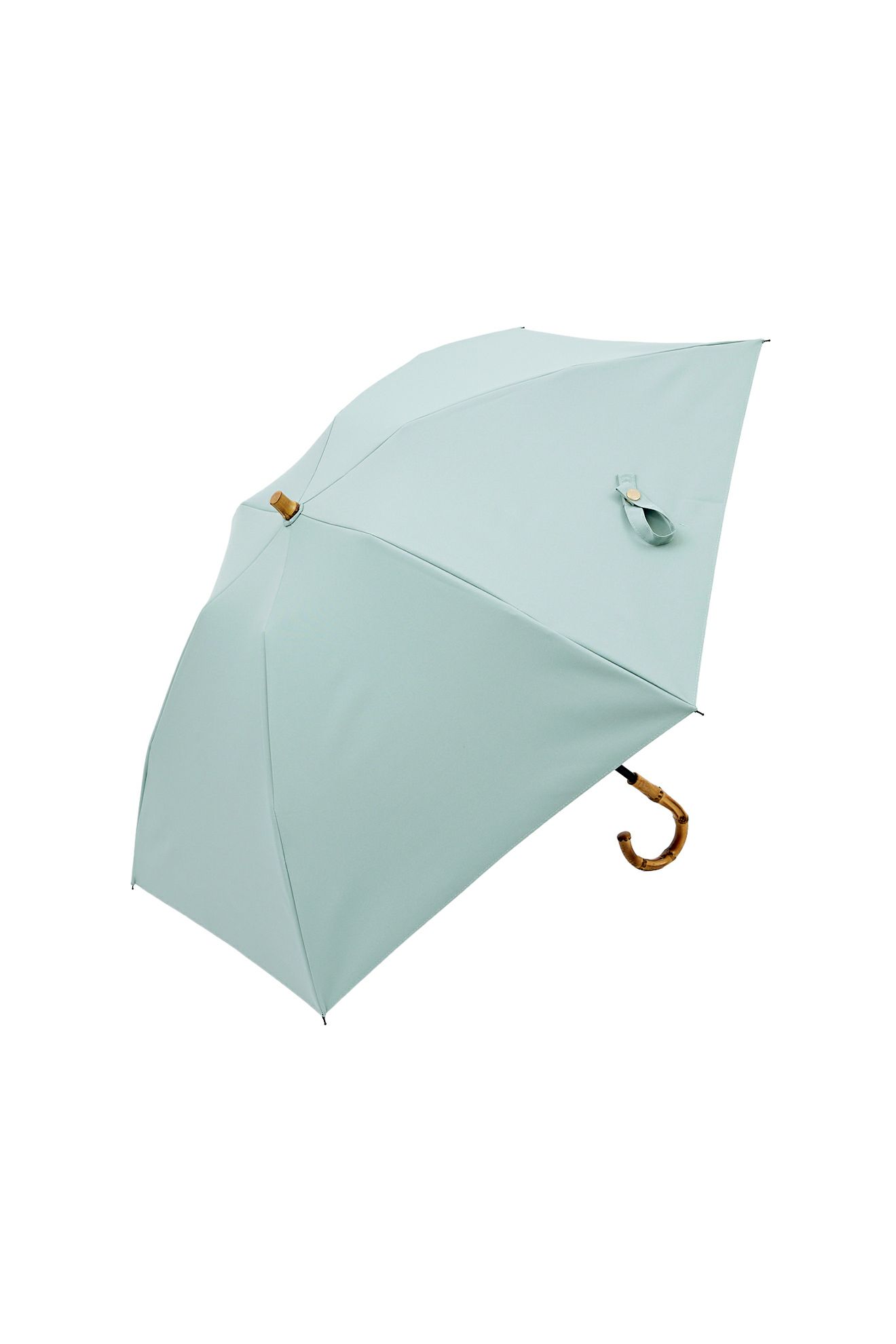 完全遮光100% 3段コンパクト 折りたたみ日傘/ワンカラー(50cm)