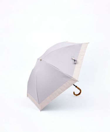 完全遮光100% 3段コンパクト 折りたたみ日傘(50cm)/バイカラー 