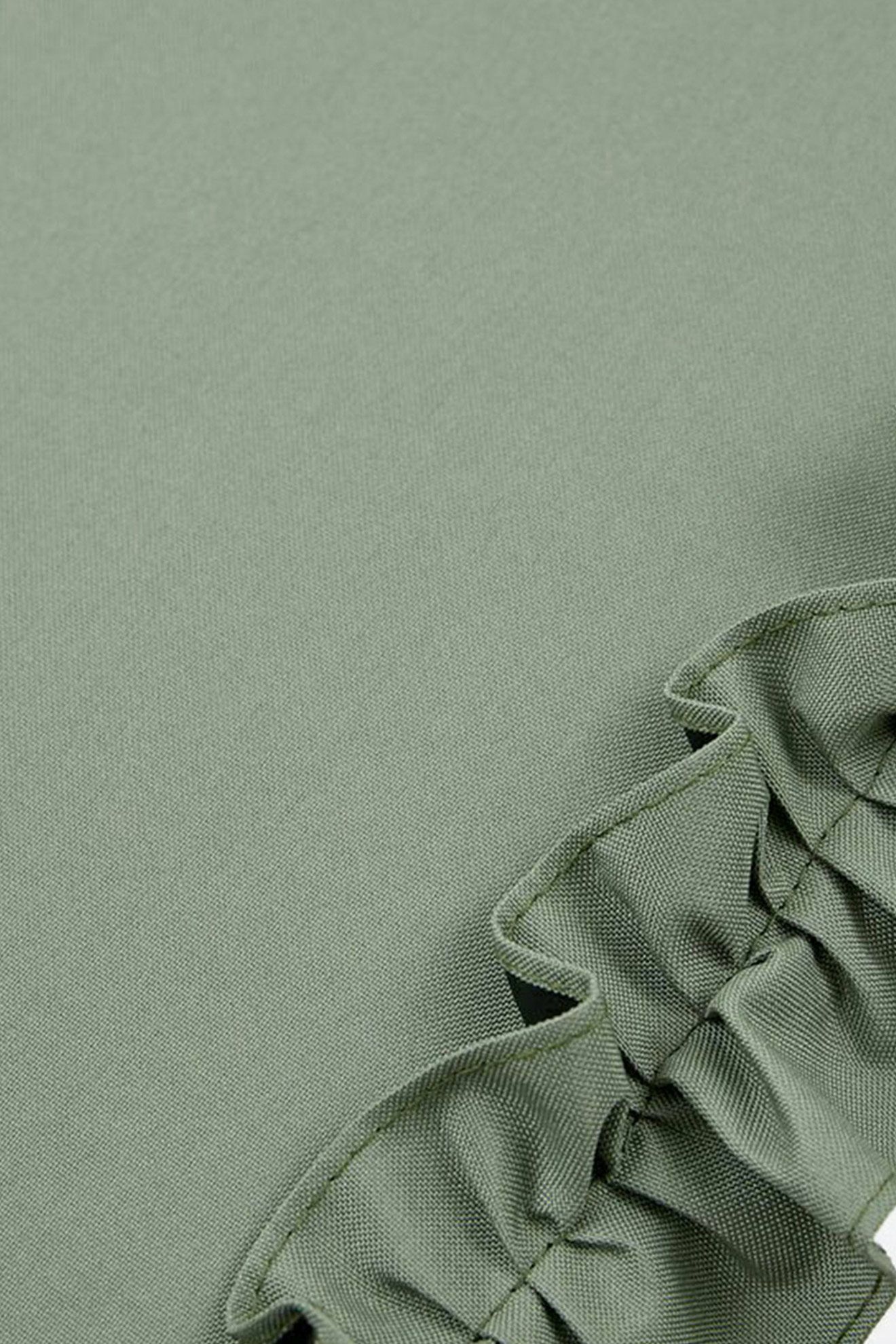 完全遮光日傘 UV100%カット 長傘 M フリル