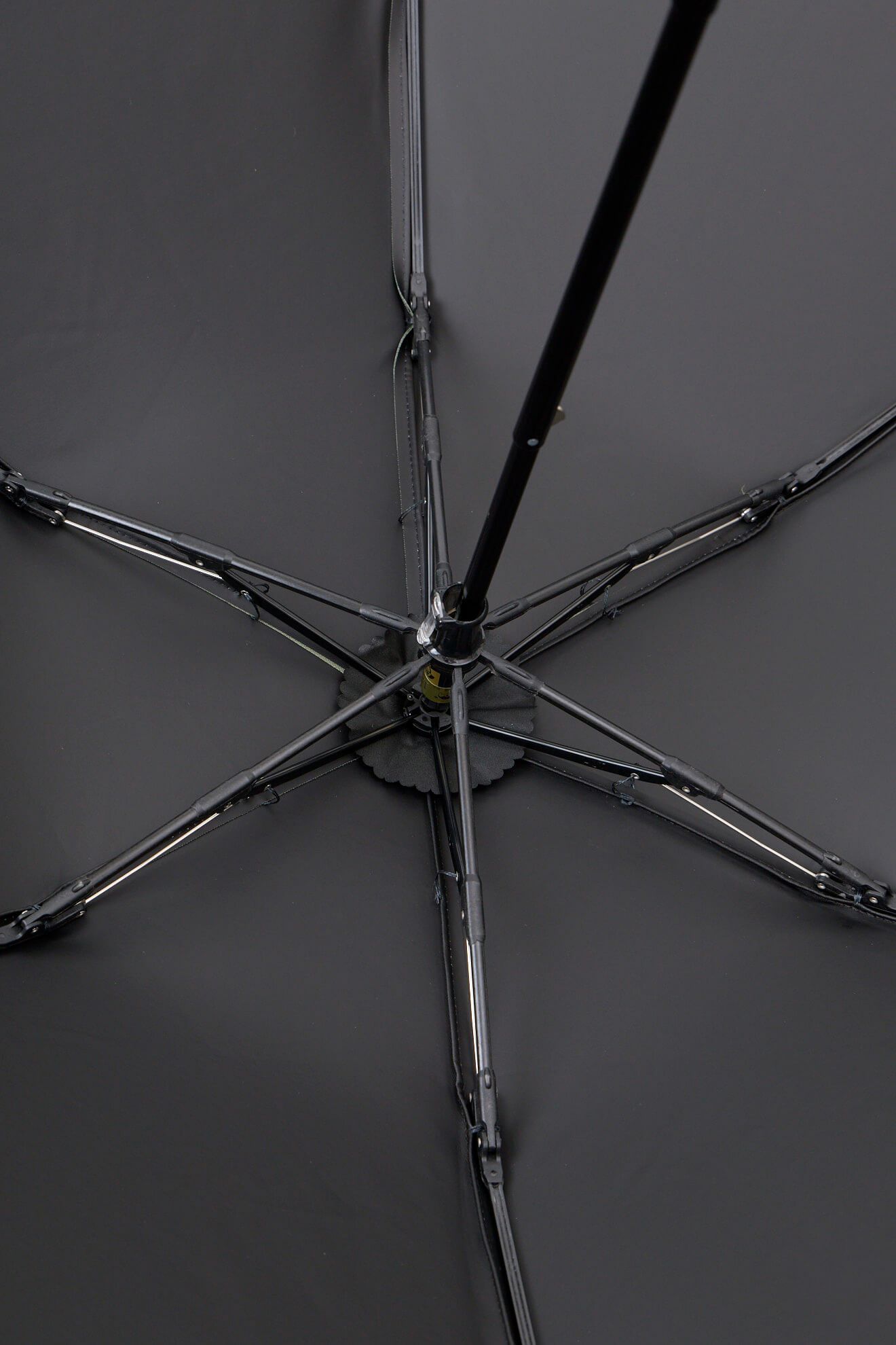 完全遮光日傘 UV100%カット 3段ミニ 折りたたみ日傘 ワンカラー